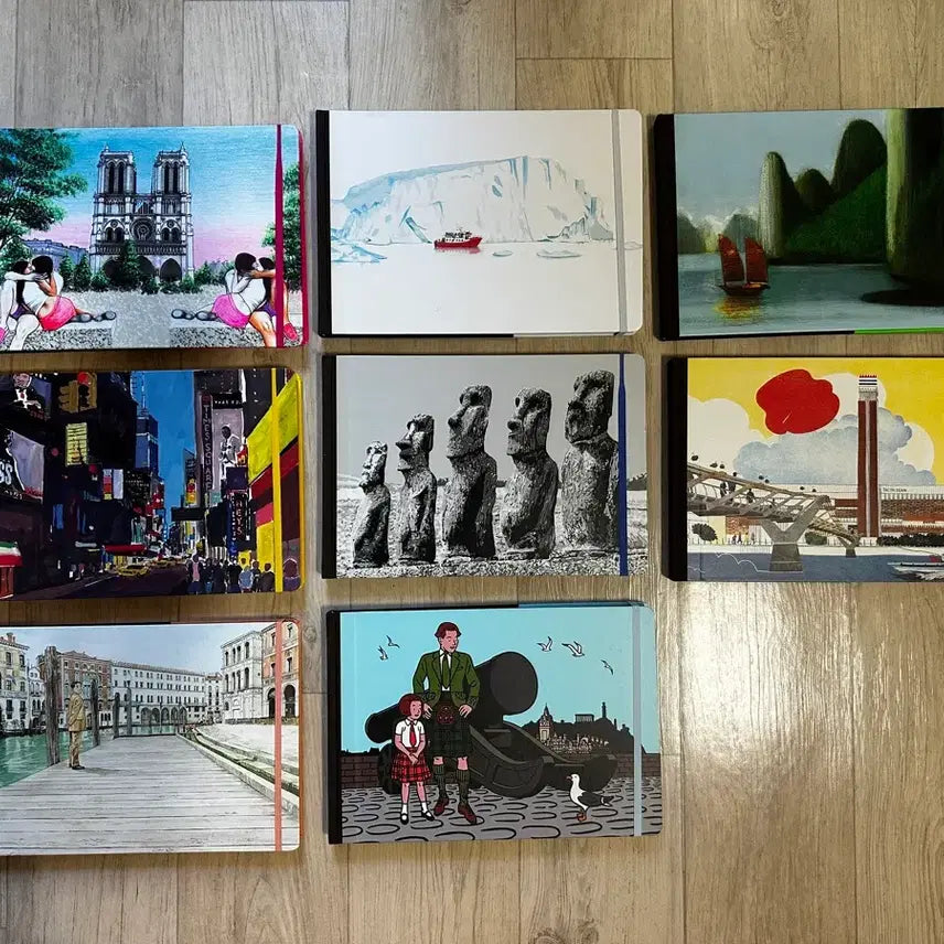 [BUNJANG] Louis Vuitton Travel Book Series Notebook / 루이비통에서 출판한 트래블 노트(Travel Book) 시리즈