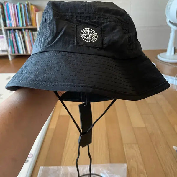 [BUNJANG] Stone Island Bucket Hat Black / 스톤아일랜드 버킷햇 블랙