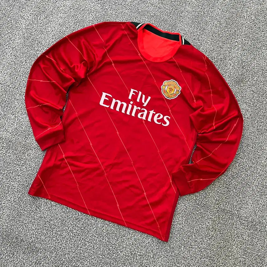 [BUNJANG] L Manchester United Long Sleeve Jersey / L 맨체스터 유니폼 긴팔 티 0721M2
