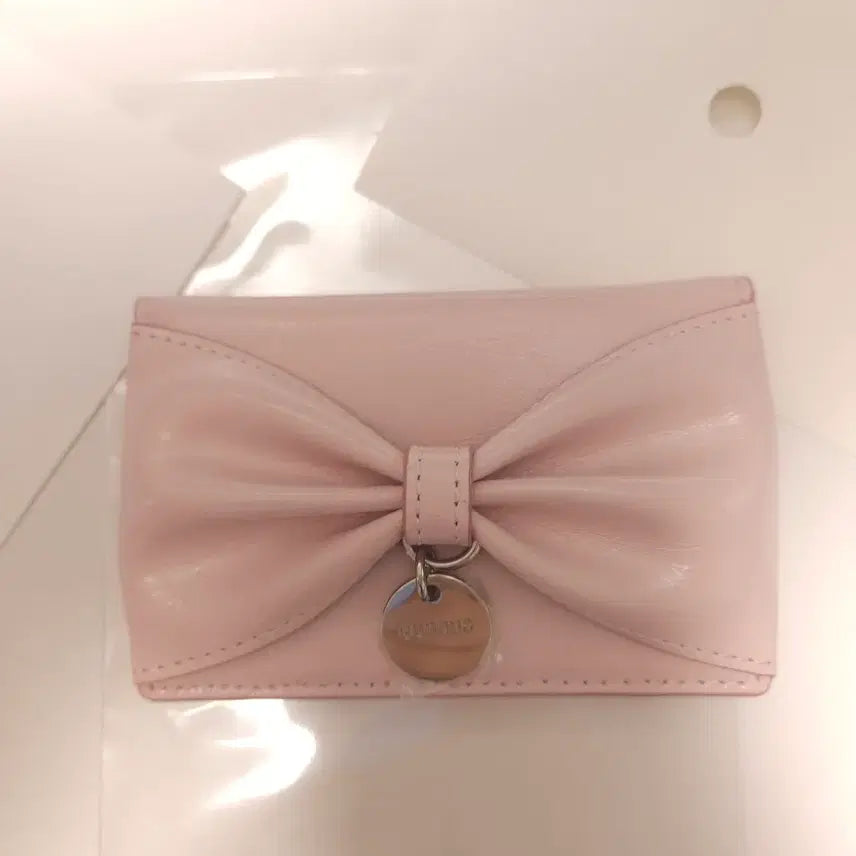 [BUNJANG] Blinke Toc Balak Card Wallet Pale Pink / 분크 토크 발라카 카드지갑 페일핑크 [새상품]
