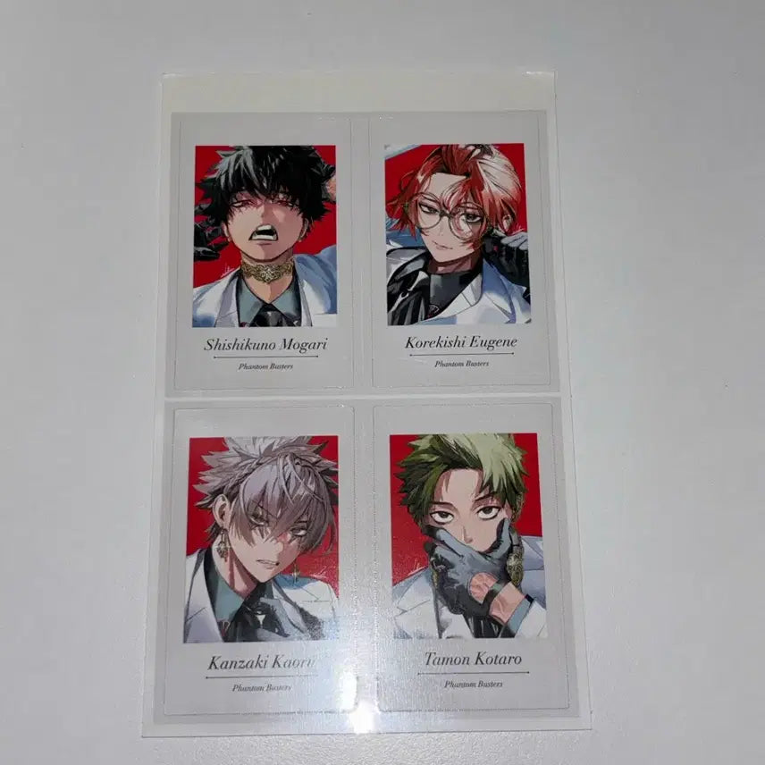 [BUNJANG] Phantom Busterz Cheki Unused / 팬텀버스터즈 체키 미사용