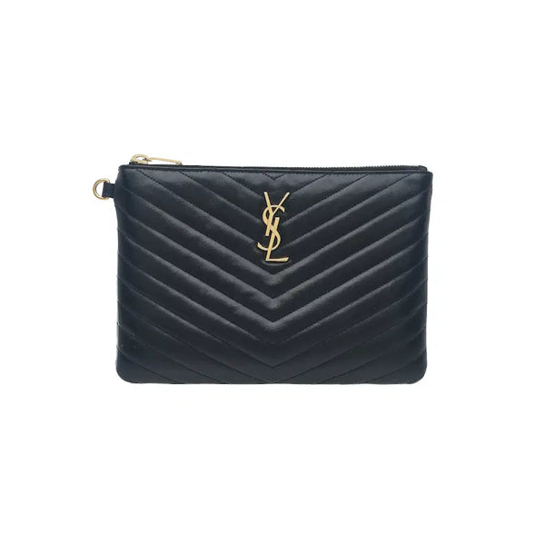 [BUNJANG] Saint Laurent Monogram Matelassé Pouch / 생로랑 모노그램 마틀라세 파우치