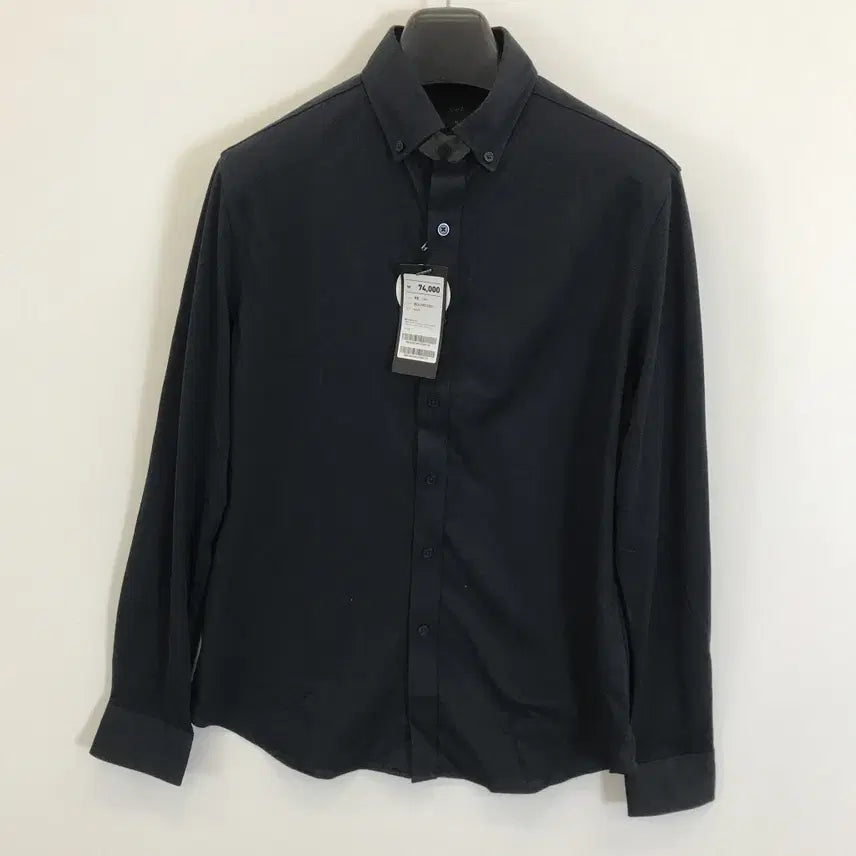 [BUNJANG] ANDZ Navy Cotton Blend Shirt / ANDZ 앤드지 네이비 셔츠 새상품 택가74,000 [95]