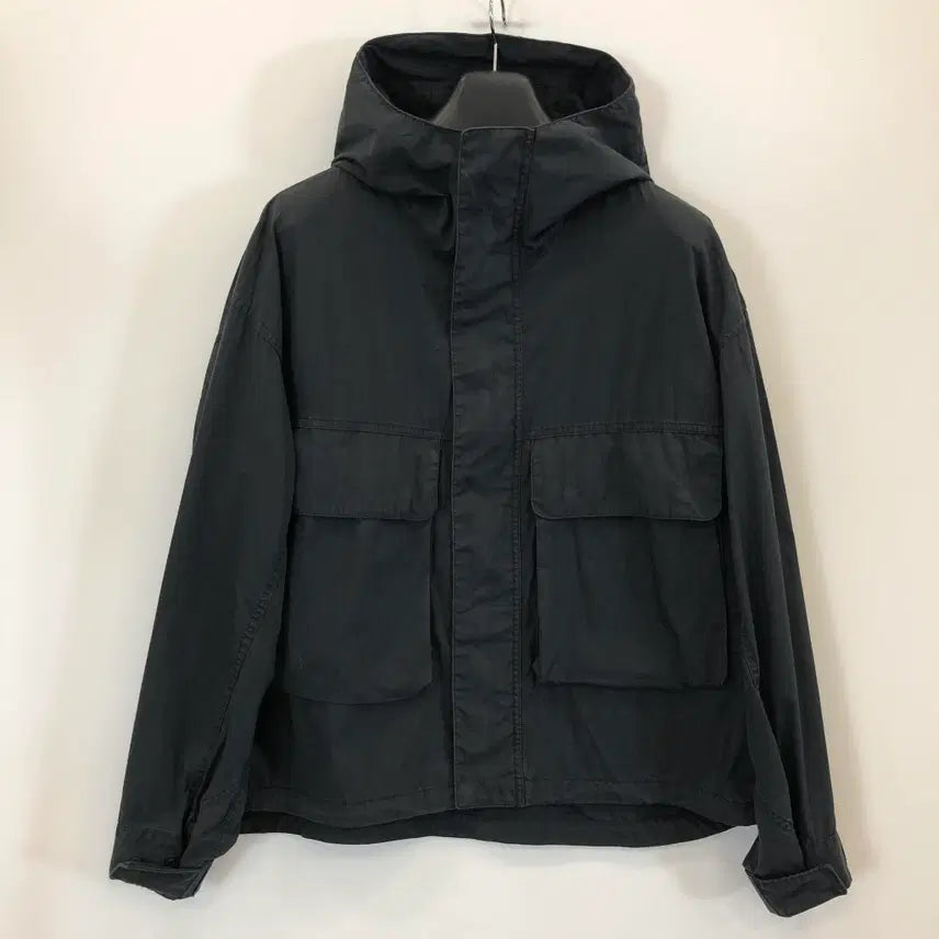 [BUNJANG] Uniqlo U Utility Hooded Jacket Black L / 유니클로U 유틸리티 후드자켓 L