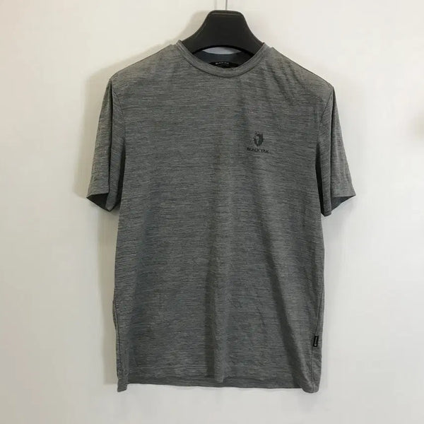 [BUNJANG] Black Yak Functional PK T-shirt Grey Size 95 / 블랙야크 기능성 PK반팔티셔츠 그레이 [95]