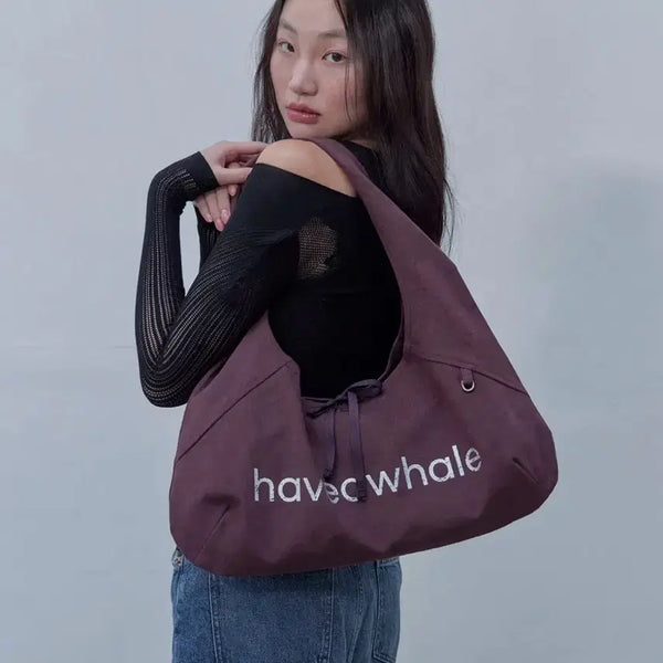 [BUNJANG] Have A Whale Eco Bag Shoulder Bag / 해브어웨일 에코백