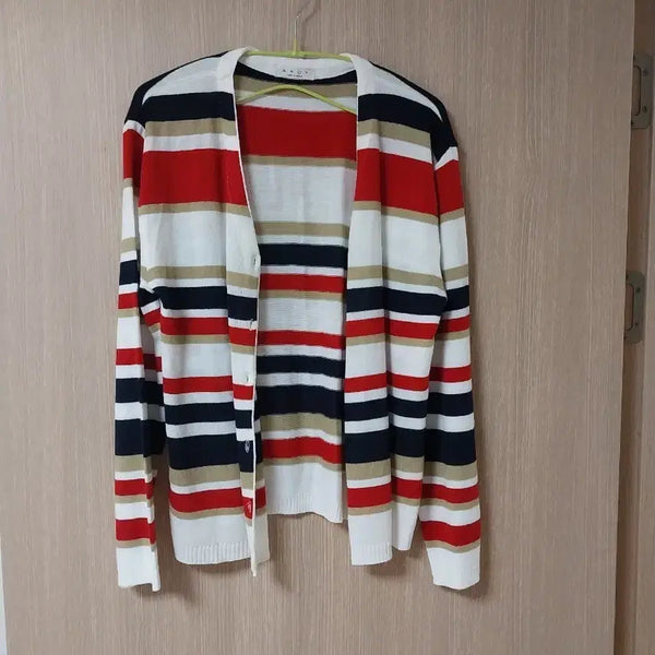 [BUNJANG] Stripe Cardigan / 스트라이프  가디건