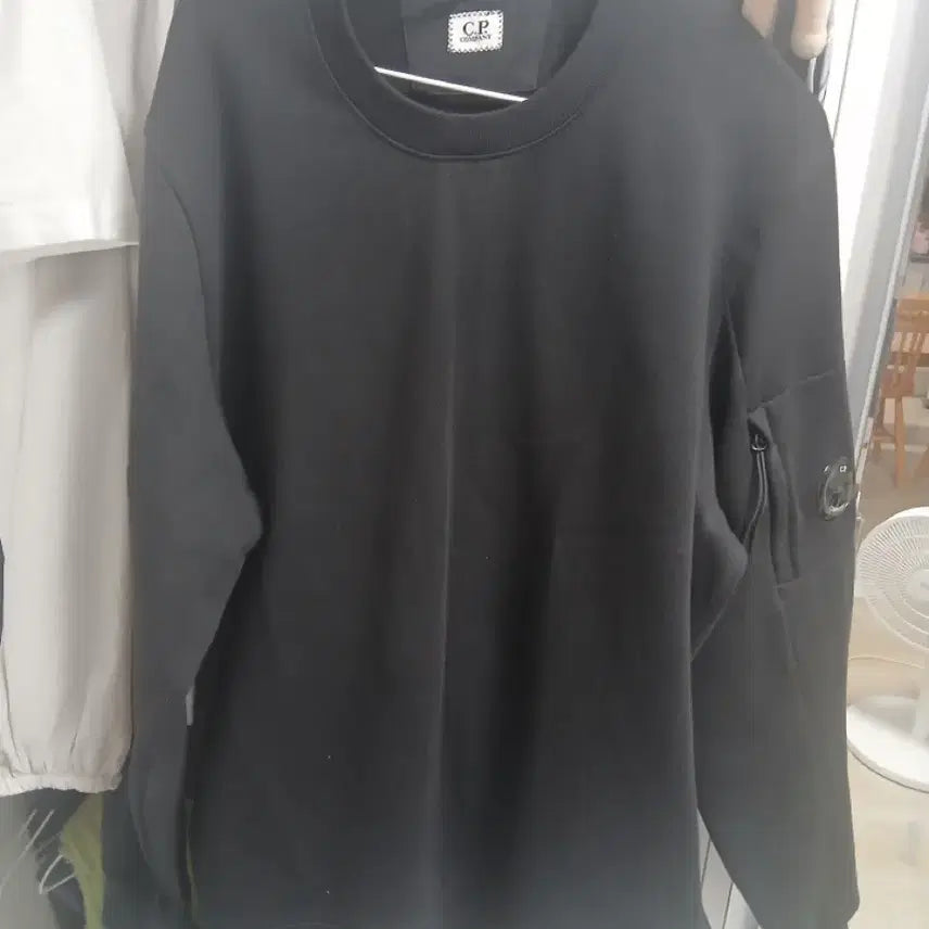 [BUNJANG] CP Company Sweatshirt Black XL / CP 컴퍼니 맨투맨 블랙