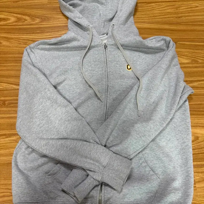 [BUNJANG] Carhartt WIP Hooded Zip-up Sweatshirt Grey M / 커버낫 후드집업 그레이 M