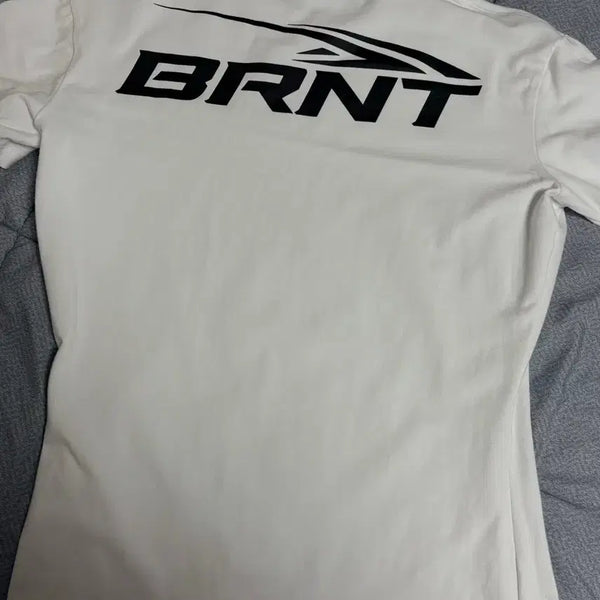 [BUNJANG] BRNT Short-Sleeve T-Shirt White Size 1 / 본투윈 BRNT 반팔 티셔츠 화이트