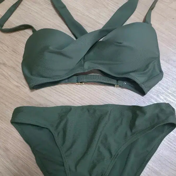 [BUNJANG] Olive Green Bikini / 비키니, 각
