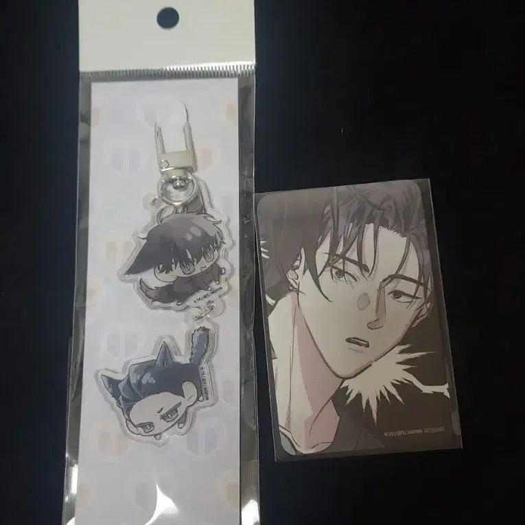 [BUNJANG] Momohon Lovesick Collaboration Cafe Goods Acrylic Keyring & Visiting Photocard / (원가이하) 모펀 외사랑 콜라보카페 굿즈 판매. 방포 포함.