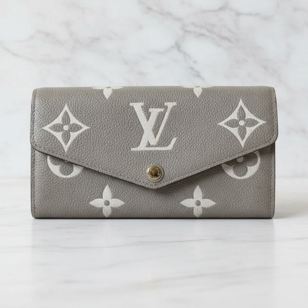 [BUNJANG] Louis Vuitton Monogram Empreinte Sarah Wallet Bicolor / [S급/정품]루이비통 모노그램 앙프렝뜨 사라월렛 지갑