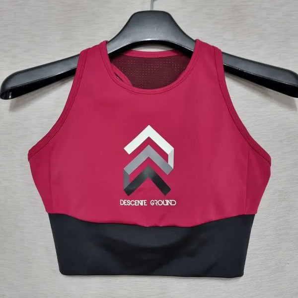 [BUNJANG] Descente Women's Summer Sports Bra Top Size 90 / 데상트 여름 스포츠 브라탑 런닝 헬스 여자90사이즈ㅡ0422ㅇㅇ