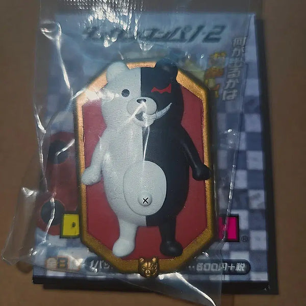 [BUNJANG] Danganronpa Monokuma Decolrich 3D Badge (Sealed) / 단간론파 모노쿠마 미개봉 DECO RICH 데코리치 입체 뱃지 양도