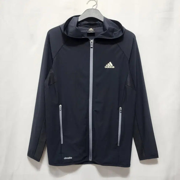 [BUNJANG] Adidas Climacool Mesh Hooded Zip-Up Jacket / 아디다스 클라이마라이트 기능성 매쉬 후드 집업 95(55~66)