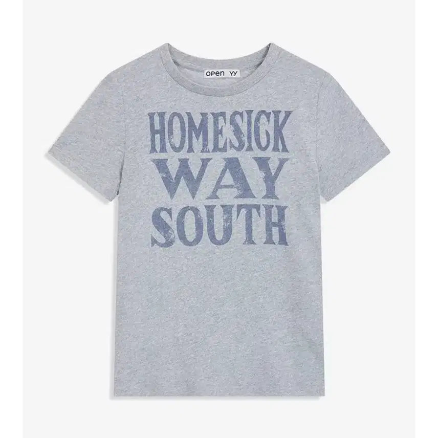 [BUNJANG] Openyy Homesick Tee T-Shirt / 오픈와이와이 openyy 반팔티 homesick tee