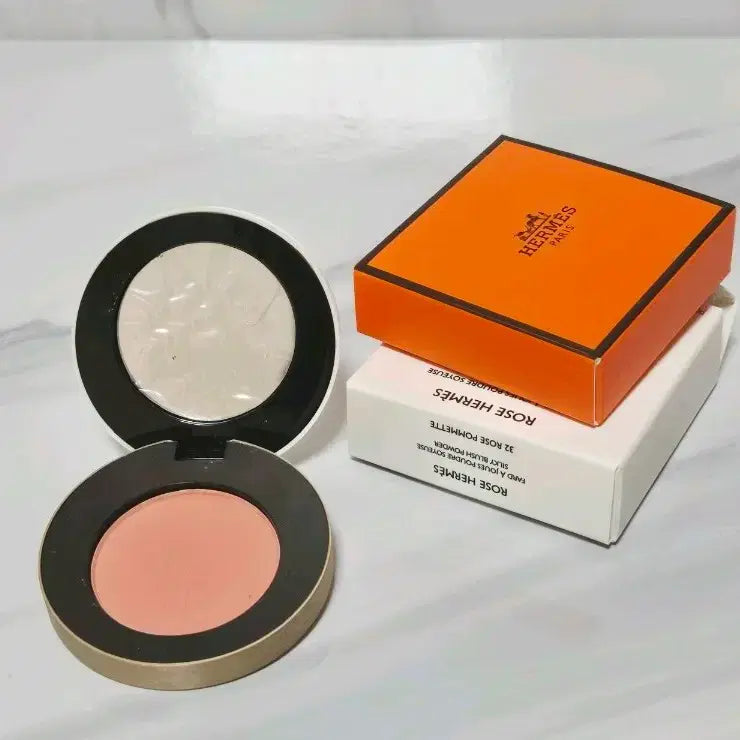 [BUNJANG] Hermès Rose Hermès Mini Blush 32 Rose Pommette 2g Unused / 에르메스 로즈 에르메스 미니 블러셔 32 로즈 포메트 2g 미사용