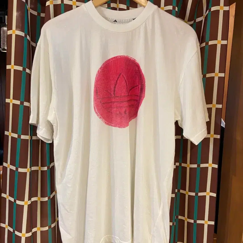 [BUNJANG] Adidas Trefoil Printing T-Shirt / 아디다스 트레포일 프린팅 반팔티