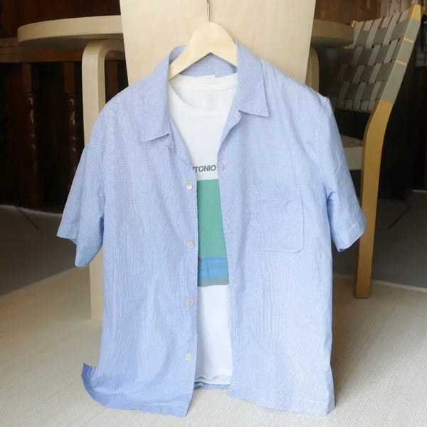 [BUNJANG] Sea Salt VERANDA HALF SHIRTS Size 4 / sae salt(씨솔트) VERANDA HALF SHIRTS .size4