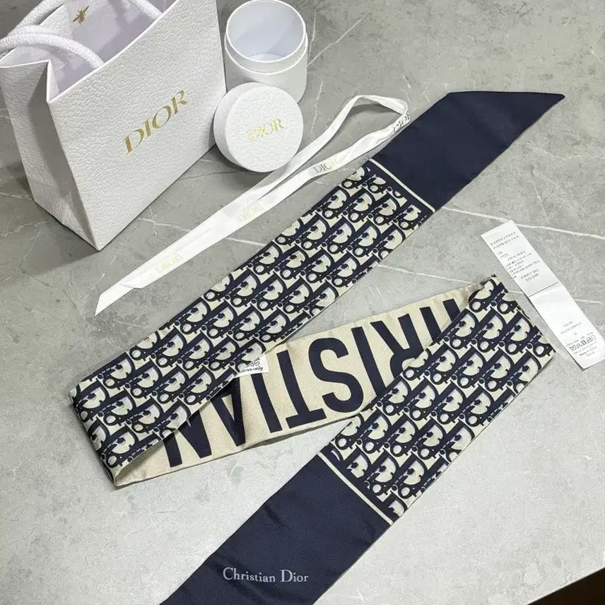 [BUNJANG] Dior Oblique Mitzah Scarf Authentic New / [정품]디올 오블리크 미치 스카프(새상품)