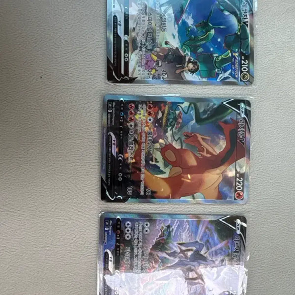 [BUNJANG] Pokemon Card Rayquaza Charizard Arceus (Rare) / 포켓몬카드 희귀 특일 레쿠쟈 리자몽 아르세우스