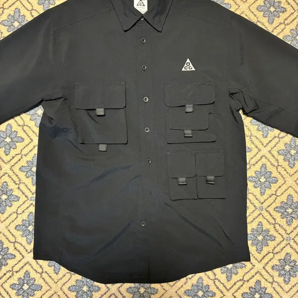 [BUNJANG] Nike ACG Devastation Trail Work Shirt Black / 나이키 ACG 데바스테이션 트레일 워크셔츠