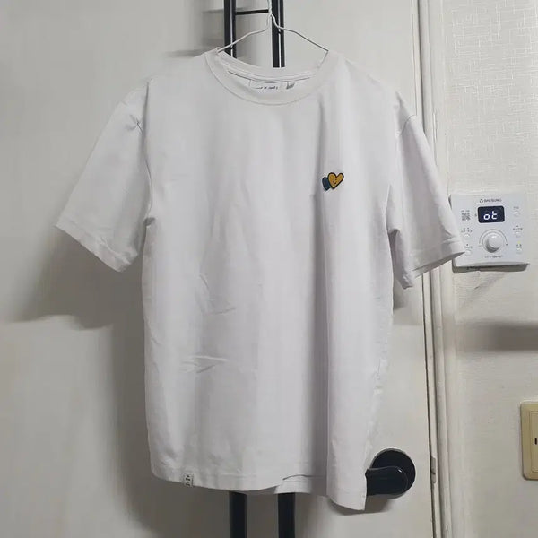 [BUNJANG] WAIER IS N Mark Gonzales T-Shirt White / 와릿이즌 마크곤잘레스 반팔 여성55~66 화이트