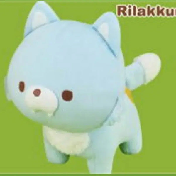 [BUNJANG] San-X Aoi Ookami Wolf Plush Doll 28cm / 산엑스 아오이코오오카미 인형 판매