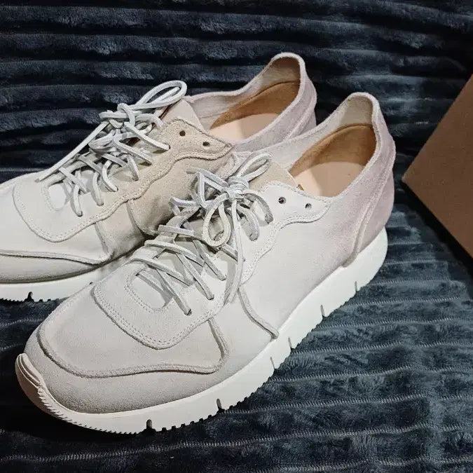 [BUNJANG] Bvterro Carrera Suede Sneakers Beige Brown Gradient / [새제품] 41  부테로 카레라 그라데이션 스웨이드 스니커즈 베이지 브라운 신발 단화 명품신발