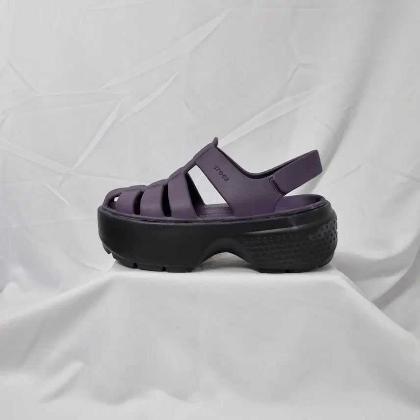 [BUNJANG] Crocs Stomp Fisherman Dark Iris Clogs Sandals Slippers / 빈티지하서 m4w6 230 크록스 스톰프 피셔맨 다크 아이리스 클로그 샌들 슬리퍼