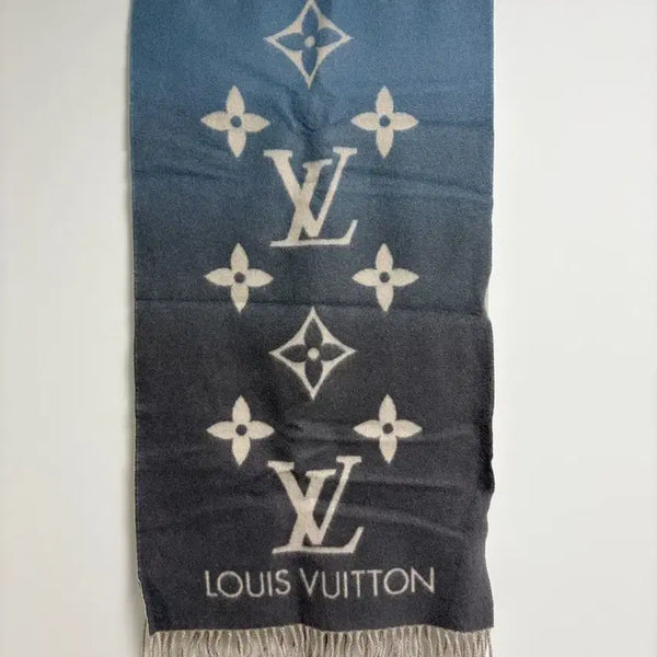 [BUNJANG] Louis Vuitton Monogram Gradient Scarf (Muffler) / 루이비통 모노그램 그라디언트 스카프(머플러)