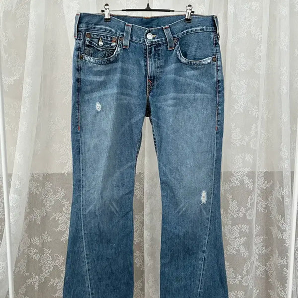 [BUNJANG] True Religion Joey Bootcut Denim Pants / 34) 트루릴리전 조이 부츠컷 데님 팬츠