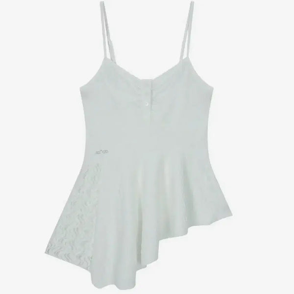 [BUNJANG] Ason Petal Sleeveless Top White / 애즈온 ason PETAL SLEEVELESS / WHITE