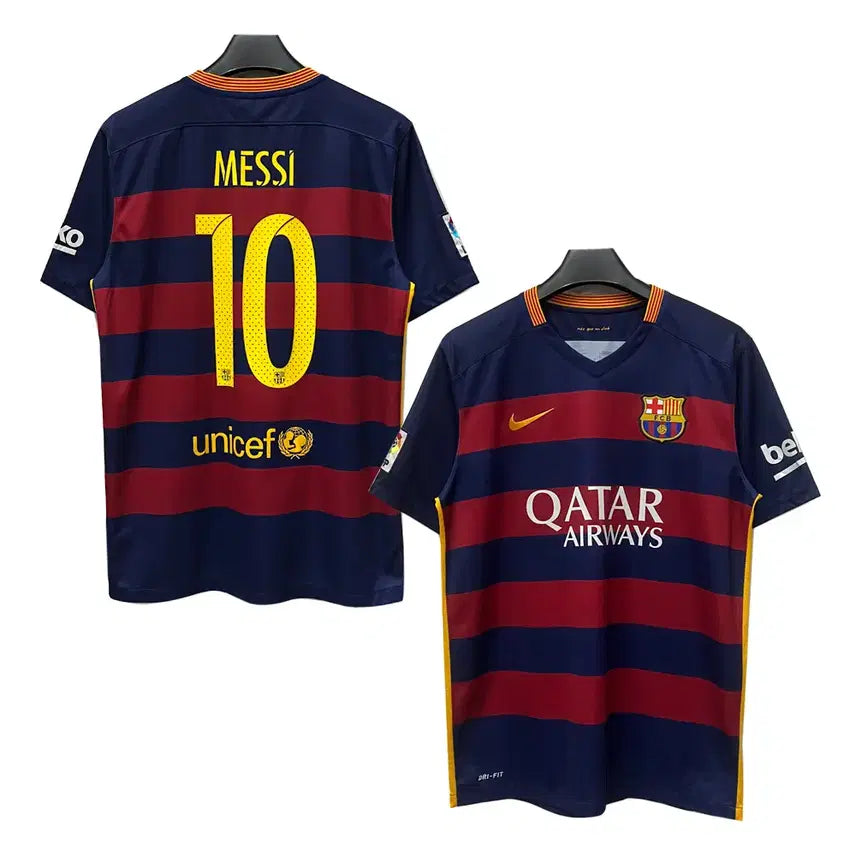 [BUNJANG] Nike 15-16 Barcelona Home Messi Short Sleeve Jersey L / 나이키 15-16 바르셀로나 홈 메시 반팔 유니폼 해외 L