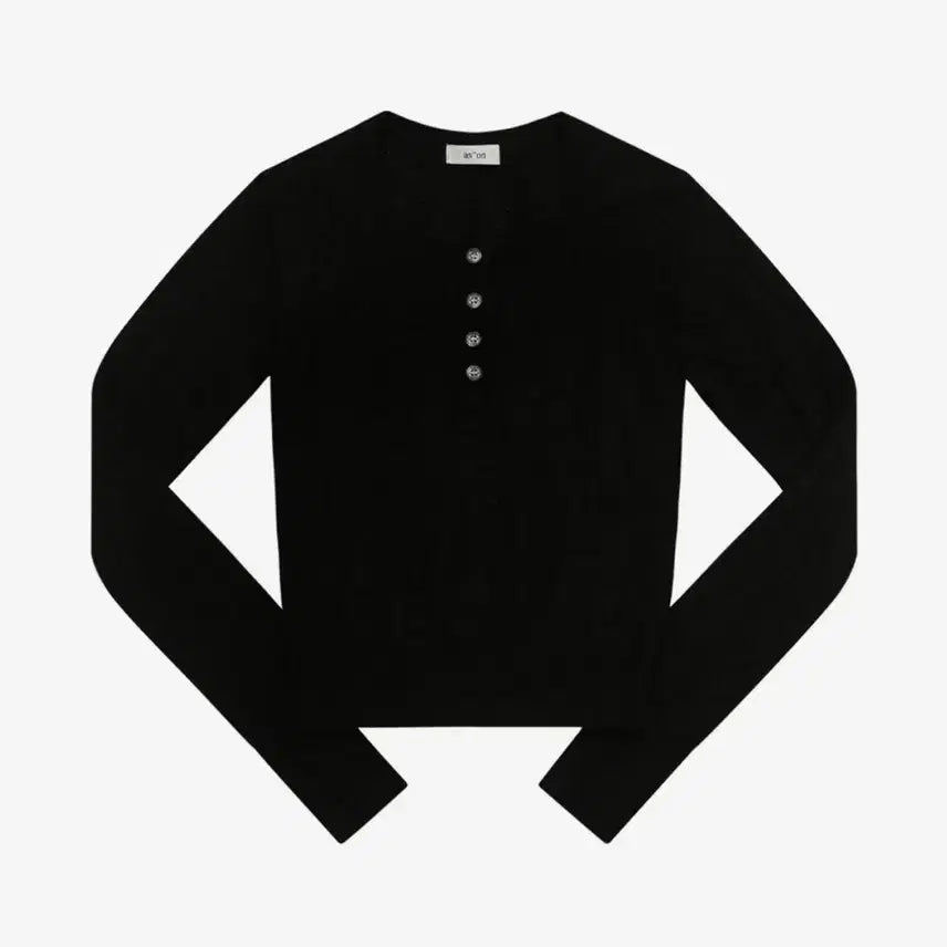 [BUNJANG] Ason Misty Cable Knit Black / 애즈온 ason MISTY CABLE KNIT / BLACK
