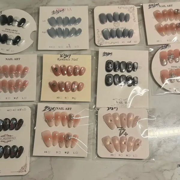 [BUNJANG] Nail Tips Set M Size / 네일팁 급처
