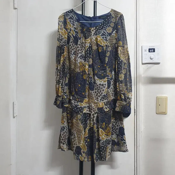 [BUNJANG] Compathia Women's Summer Chiffon Dress - Size 55 / 꼼빠니아 여름 원피스 여성55
