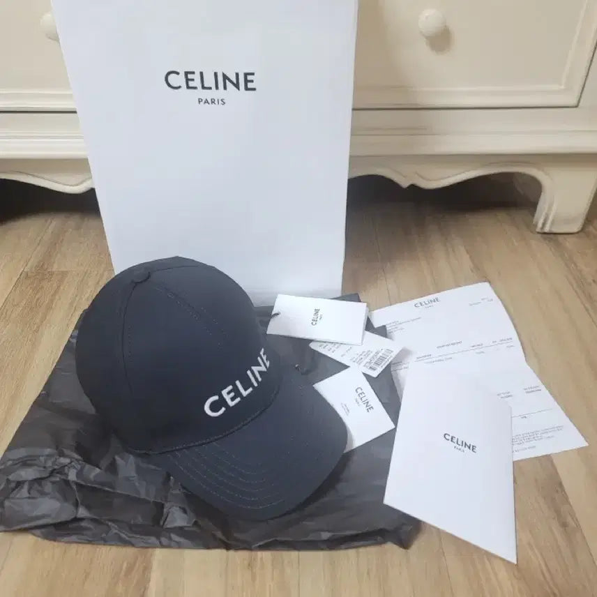 [BUNJANG] Celine Cotton Logo Baseball Cap / 셀린느 볼캡 M