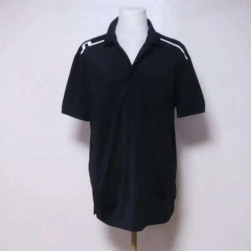 [BUNJANG] J.LINDEBERG Men's Golf Short Sleeve Polo Shirt Black / 제이린드버그 남성105 골프 반팔 티셔츠(4)