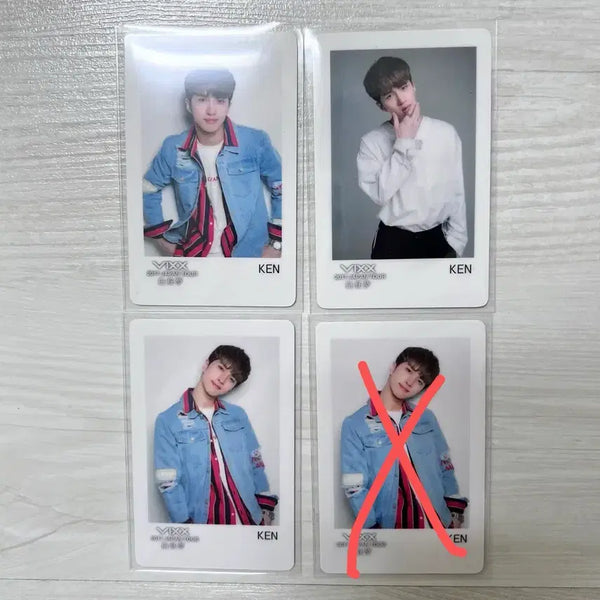 [BUNJANG] VIXX Ken (Lee Jaehwan) 'Hyorin's Love' Japan Fanda Card Bundle Set / VIXX KEN 빅스 켄 이재환 일본 백일몽 재팬 판다카드 포카 fanda 카드 3장 일괄