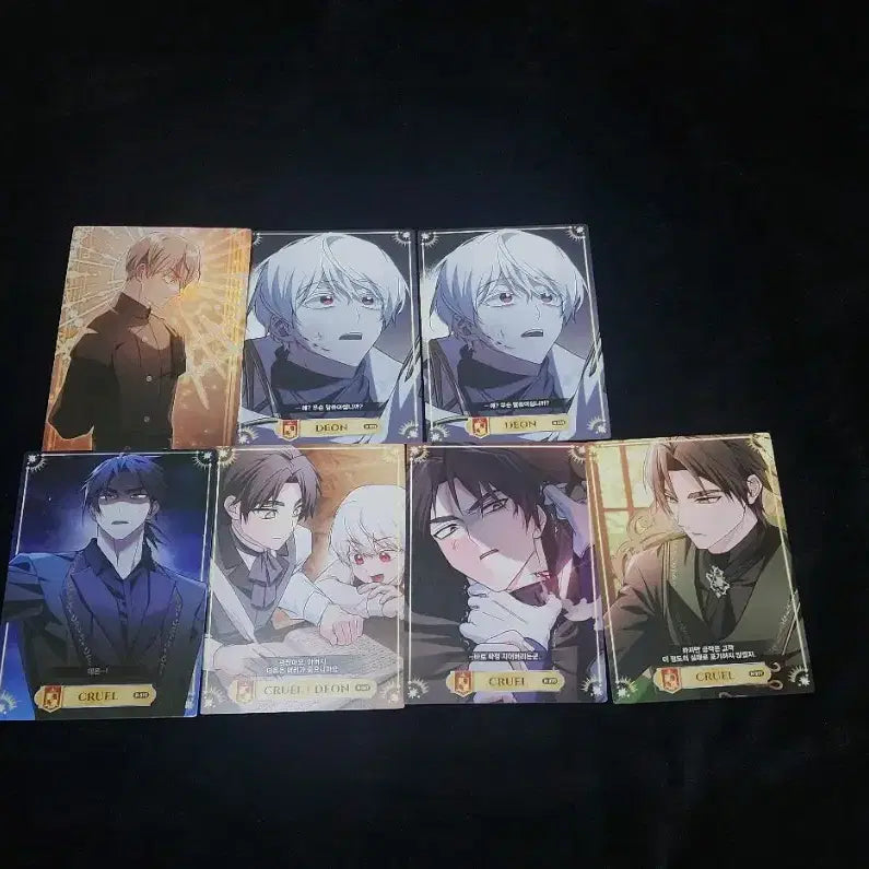 [BUNJANG] Deon Hart Bundle Set Card Goods / (일괄) 저 그런 인재 아닌데요. 저그인. 데온 하르트. 카드 굿즈 판매