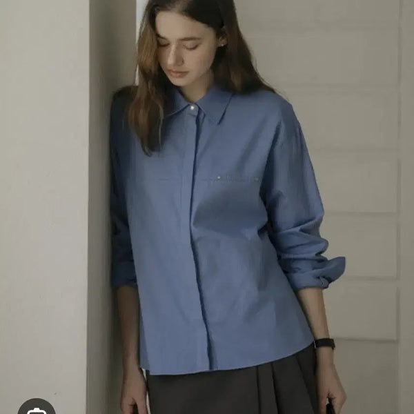 [BUNJANG] Teal Idea Dye Loose Fit Shirt / (깨끗)틸아이다이 루즈핏 셔츠 (정가10만)