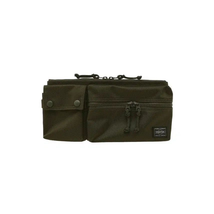[BUNJANG] Porter Unit Waist Bag Khaki / [OS] 포터 유닛 웨이스트 백 카키
