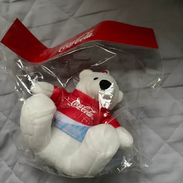 [BUNJANG] Coca-Cola Polar Bear Plush Keychain / 코카콜라 북극곰 인형키링