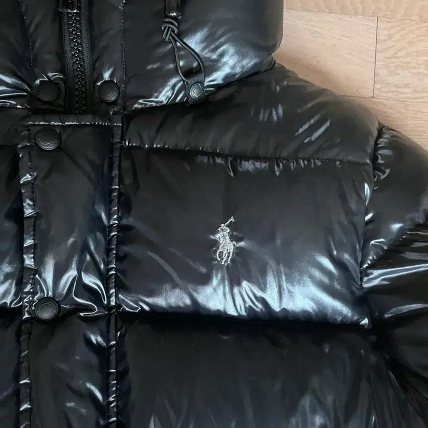 [BUNJANG] Polo Glossy Padded Jacket Moncler Maya Style / 폴로 유광 패딩 몽클레어 마야 스타일 판매 교환