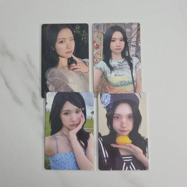[BUNJANG] Ha:Ttu:Ha Ju Eun Lemon Tang Japan POB Bundle Set Jewel Universal Tower Records HMV Photocard / 하투하 주은 레몬탱 일본 특전 포카 일괄 쥬얼 유니버셜 타워레코드 hmv
