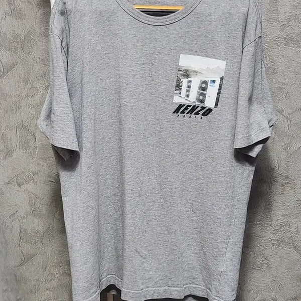 [BUNJANG] Kenzo Short Sleeve T-Shirt Gray / 겐조 반팔 티셔츠 그레이