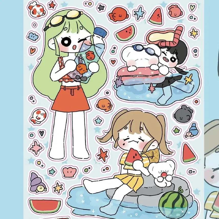 [BUNJANG] Hinggomi Sticker Bundle / 힝고미 스티커처분