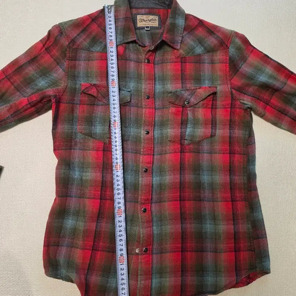 [BUNJANG] Wrangler Western Flannel Shirt - Size S / 랭글러 웨스턴 셔츠 S